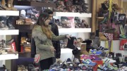 Un comercio minorista de venta de calzado en Valencia