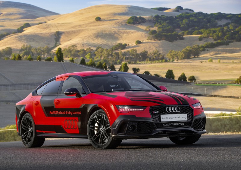 El Audi RS7 autopilotado más rápido que un piloto de carreras