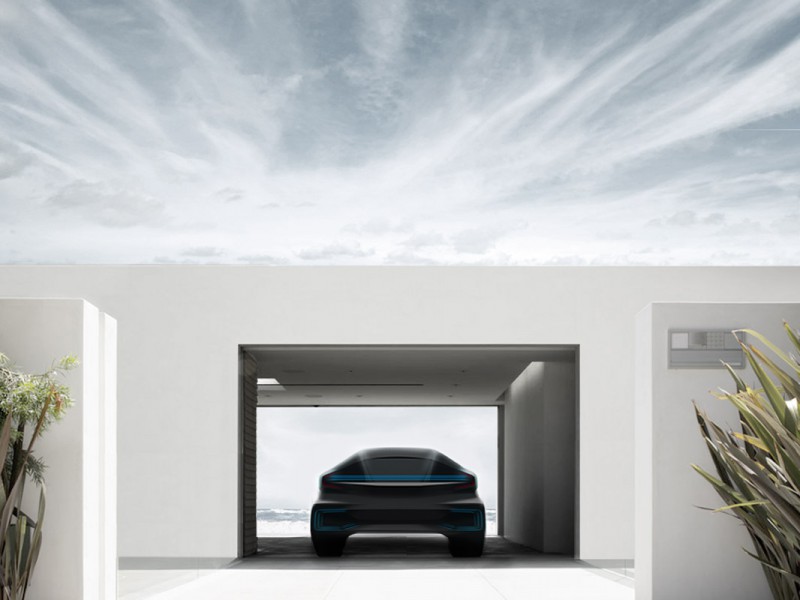 Faraday Future presenta su vehículo eléctrico para 2017