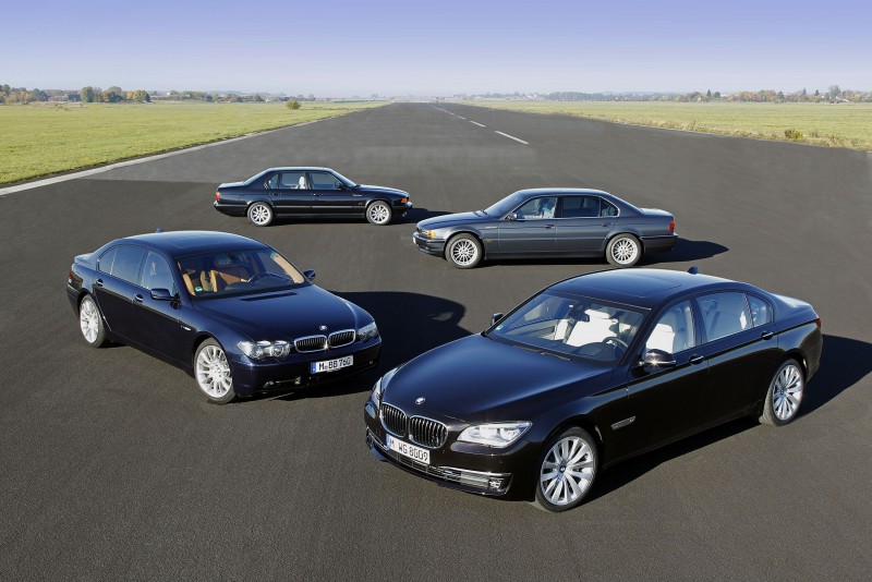 BMW Serie 7, seis generaciones de innovaciones y éxitos durante casi 40 años