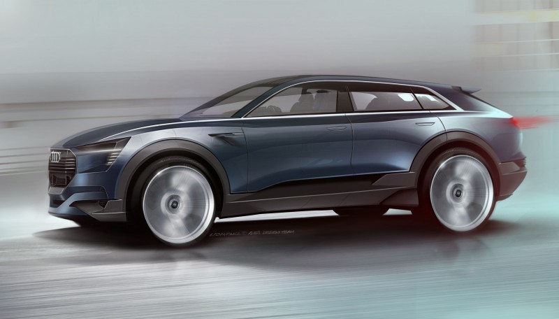 Audi quattro e-tron concept tendrá 500 km de autonomía
