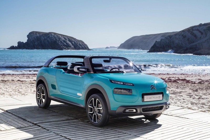 Citroën presentará el concept-car, Cactus M, inspirado en el Méhari en Frankfurt