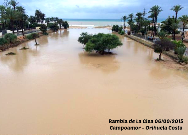 Inundaciones Orihuela