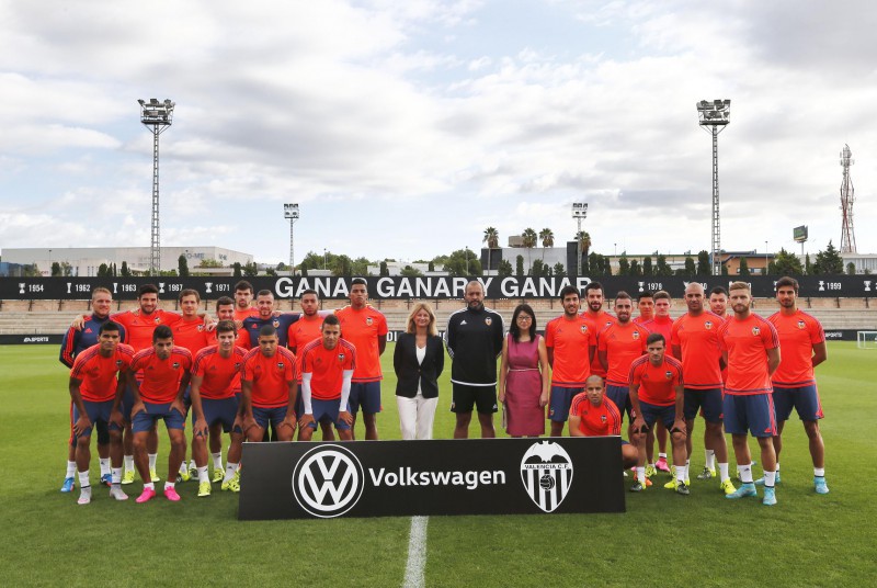 Volkswagen patrocinador del Valencia Club de Fútbol para la temporada 2015/2016