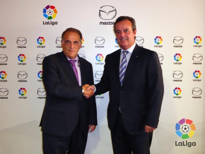 Mazda y LaLiga firman un acuerdo para la temporada 2015/2016