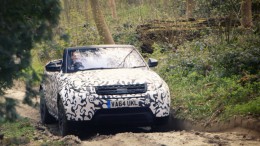 El nuevo Range Rover Evoque Convertible completa con éxito su último test todoterreno