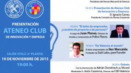 Presentación del Ateneo Club De Innovación y Empresa
