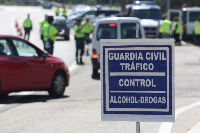 Denunciados 1.865 conductores en el control de alcohol y drogas en una semana