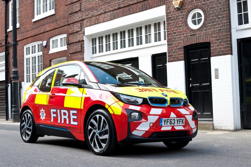 El BMW i3 se incorpora a los servicios de emergencia