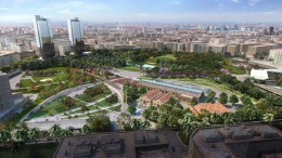 Parque Central de Valencia sobre el que se ha debatido hoy la modificación del proyecto