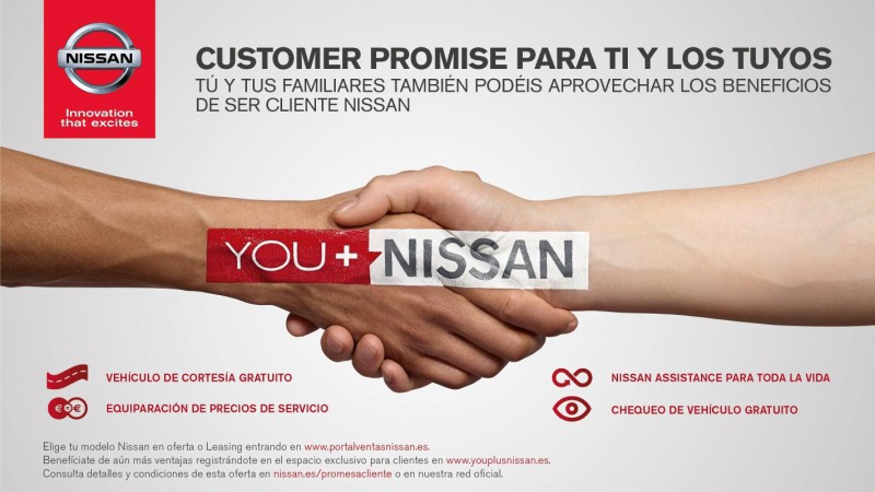 Nissan lanza su nueva Promesa al cliente