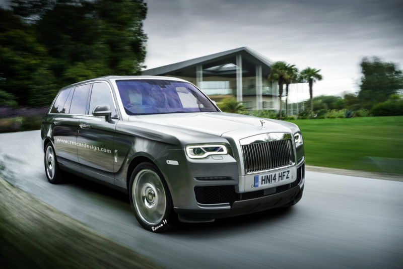 Rolls-Royce prepara un SUV, el Cullinan