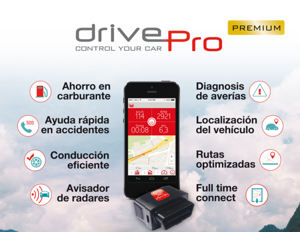 DrivePro, te informa del estado de tu vehículo