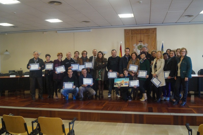 Participantes del Concurso de Escaparatismo de Alberic