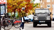 El Land Rover Defender hace de taxi en Londres