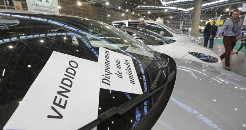 El salón del automóvil de Valencia registra un crecimiento del 35% en ventas con 2.384 unidades