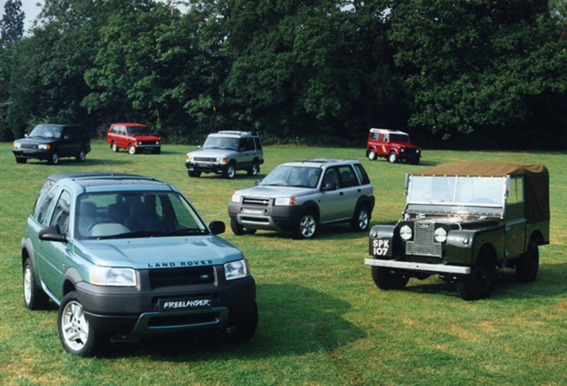 El Freelander 1 se suma a la línea de modelos del Land Rover Heritage