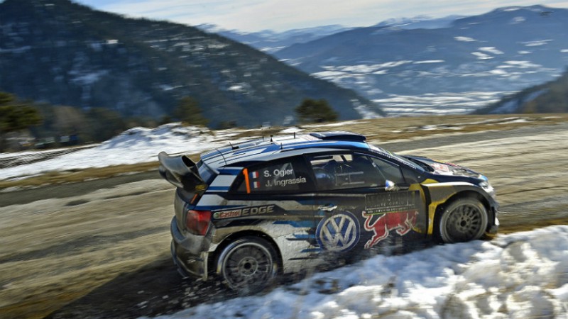 Sébastien Ogier gana por tercera vez consecutiva el Rally de Monte Carlo