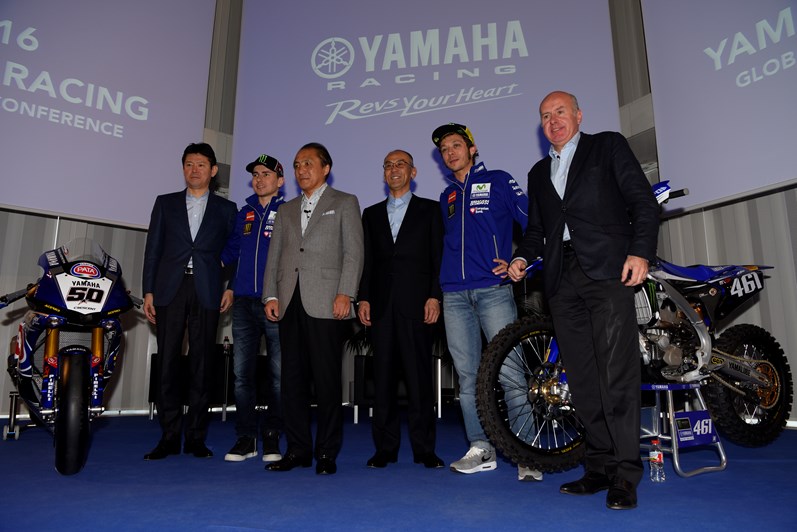 Yamaha revela su alineación para 2016
