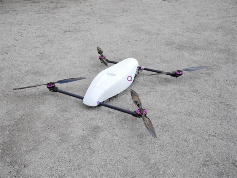 El dron multirrotor