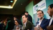 El presidente del Gobierno, Mariano Rajoy, quien ha ahblado hoy del caso de corrupción de Valencia