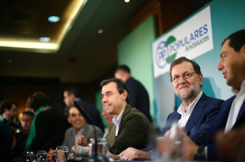 El presidente del Gobierno, Mariano Rajoy, quien ha ahblado hoy del caso de corrupción de Valencia