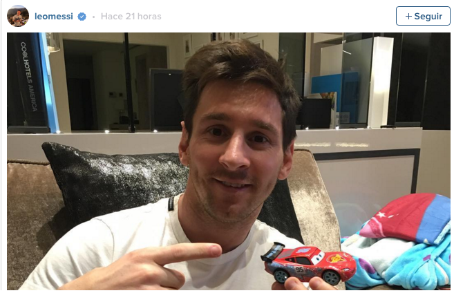 Leo Messi desmiente con humor, que haya comprado el Ferrari más caro del Mundo
