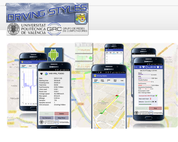 La UPV actualiza Driving Styles, la app que advierte sobre conducción agresiva
