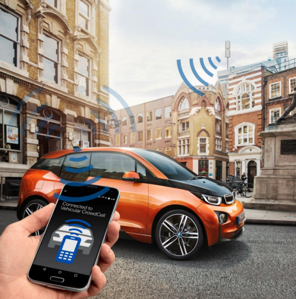 BMW presenta la tecnología ‘Vehicular CrowdCell’ en el Mobile World Congress