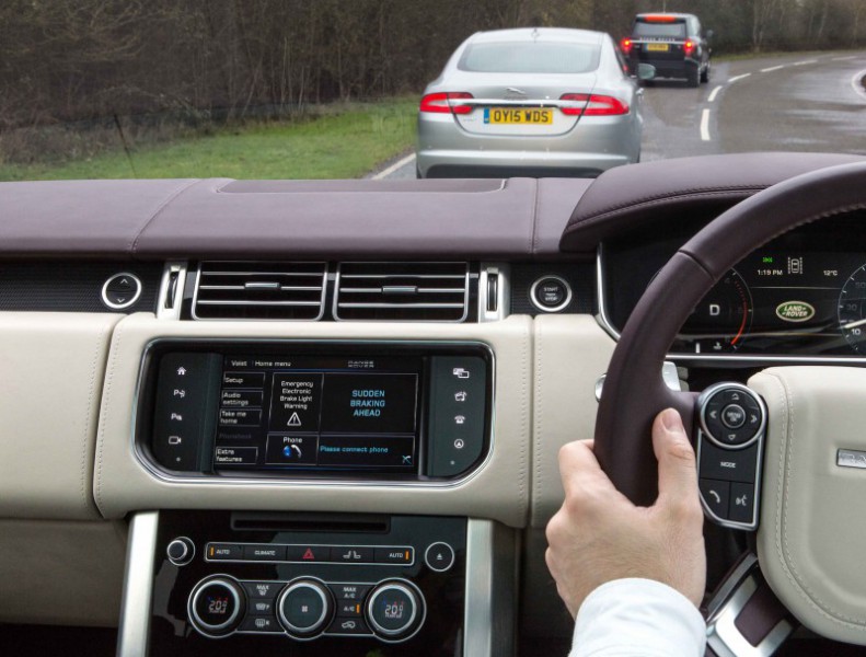 Jaguar Land Rover comienza las pruebas de futuras tecnologías para vehículos autónomos‏