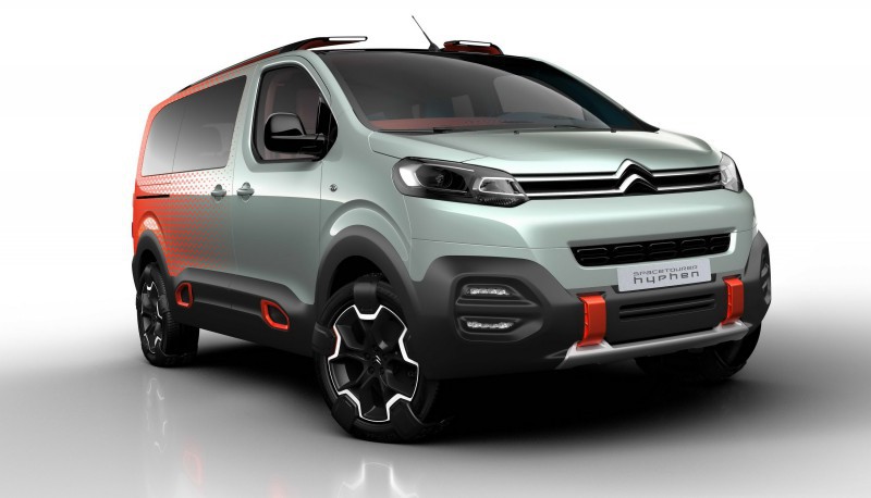 Concept SpaceTourer Hyphen: Citroën sube la música