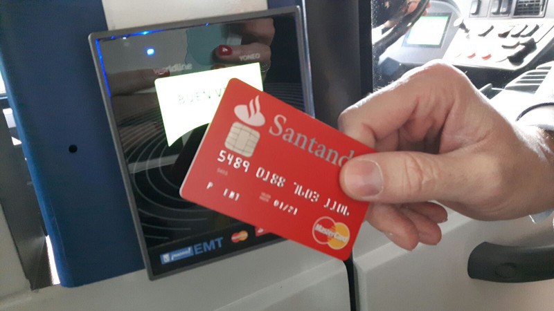 Se debería pagar con tarjeta en autobús en toda España