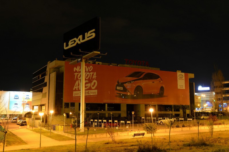 Toyota España se suma al apagón mundial contra el cambio climático