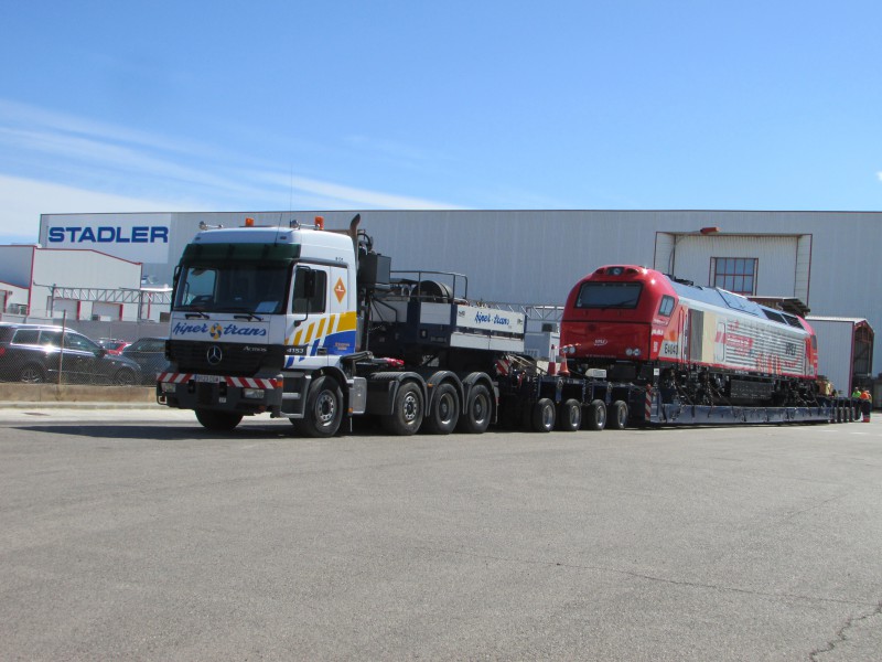 Stadler Rail Valencia suministrará tres locomotoras EURO4000 a Francia