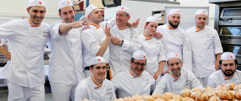 El pan. El equipo de la Seleccion Nacional de Panaderia Artesana