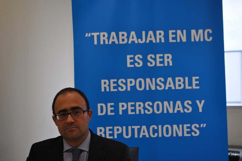 Pedro Hernández, director de la división de Industria e Infraestructuras de MC Spain