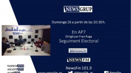 Programa especial Elecciones Generales en NewsFM