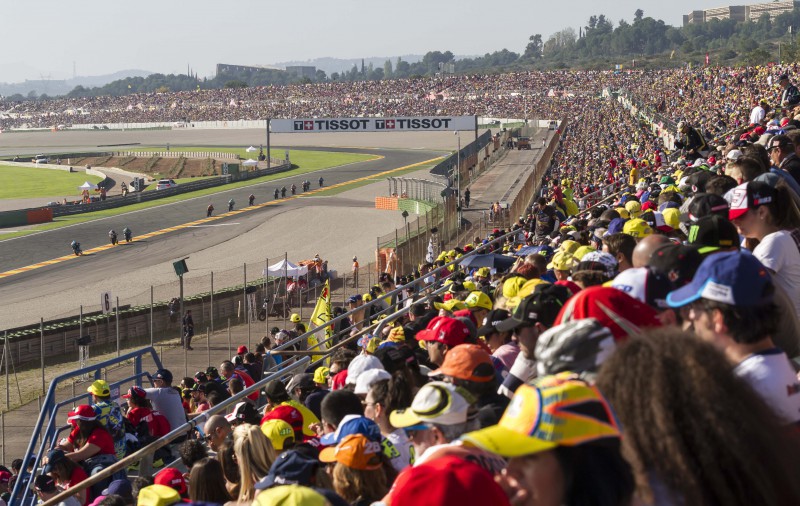 Tribunas del Circuit durante el Gran Premio de 2015