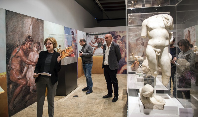 El Museu de Prehistòria desvela el erotismo y las prácticas sexuales de la época romana