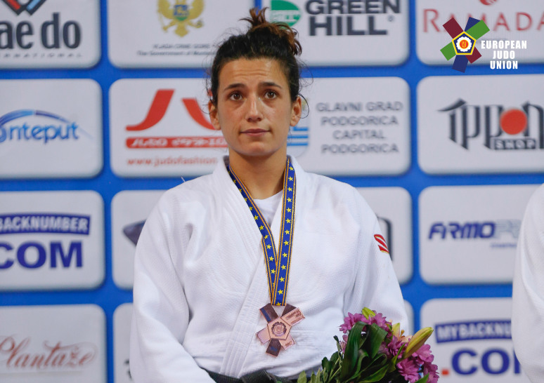 La Judoca Ana Pérez consigue la medalla de bronce en el Europeo Sub 23