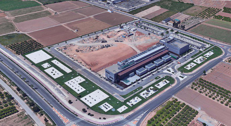 Actual de la parcela donde irán las nuevas oficinas de Mercadona en Albalat dels Sorells Valencia