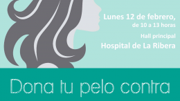 Hospital Universitario de La Ribera está organizando el II Corte de Pelo Solidario