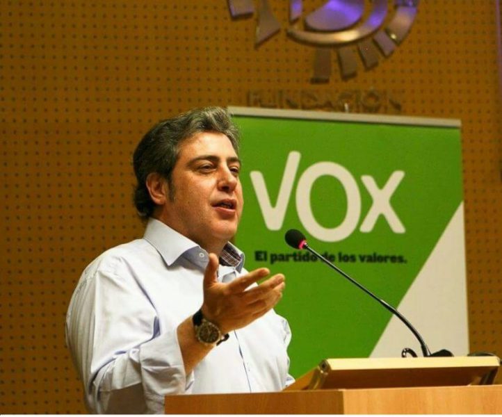 José María Llanos, presidente de Vox Valencia