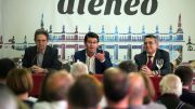 Rodríguez en el Ateneo: “No termino de ver el beneficio económico de acabar con las diputaciones