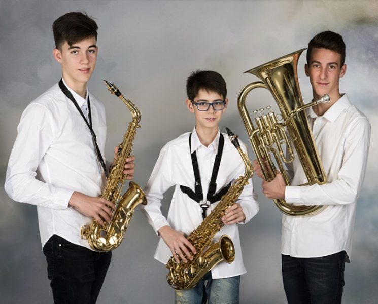 Tres nuevos músicos pasan a formar parte este año de la banda de la Sociedad Musical Lira Almussafense.