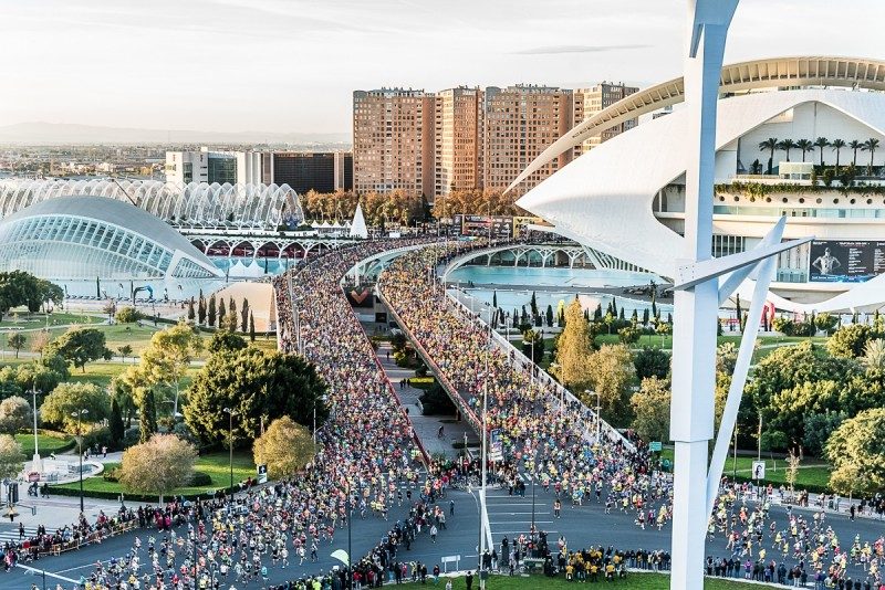 Maratón Valencia fija su límite en 25.000 dorsales para 2019 y reduce a 7.000 inscripciones su 10K paralelo