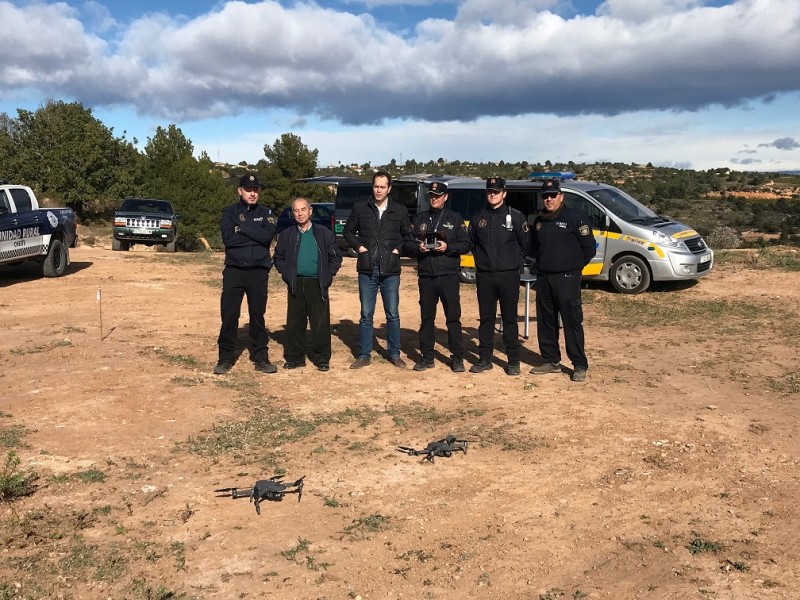Policía Local de Cheste, la primera en ser autorizada a operar con Drones