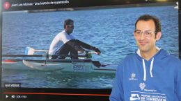 Juan Luis Moraes, remero con discapacidad, compite en el campeonato del mundo con el apoyo de Ribera Salud