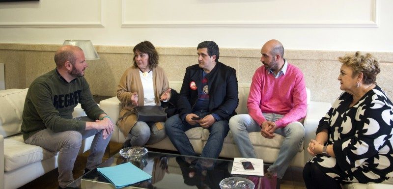 ERE de Vodafone, La Diputación presenta una declaración institucional de solidaridad con los afectados
